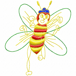 Insectes Embroidery Design 6 Insectes Embroidery Design 6